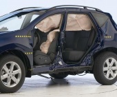 2010 Nissan Murano IIHS Side Impact Crash Test Picture